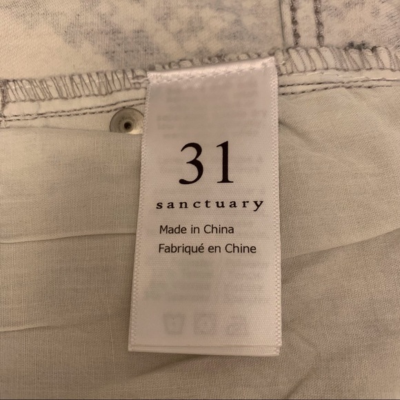 Sanctuary Denim Social Ankle Length Skinny Jean in Queen Snake - Picture 8 of 9